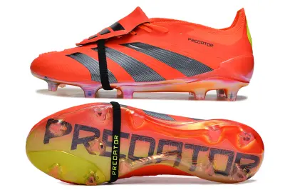 Adidas Predator Elite Foldover Tongue FG - Orange/Vibrant Orange/Neon Yellow