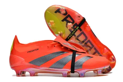 Adidas Predator Elite Foldover Tongue FG - Orange/Vibrant Orange/Neon Yellow