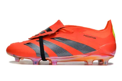 Adidas Predator Elite Foldover Tongue FG - Orange/Vibrant Orange/Neon Yellow