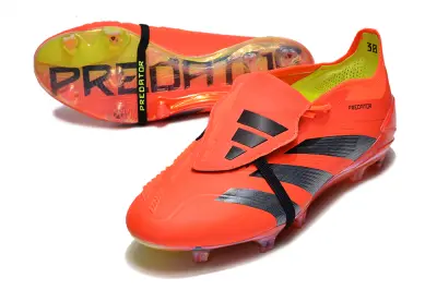 Adidas Predator Elite Foldover Tongue FG - Orange/Vibrant Orange/Neon Yellow