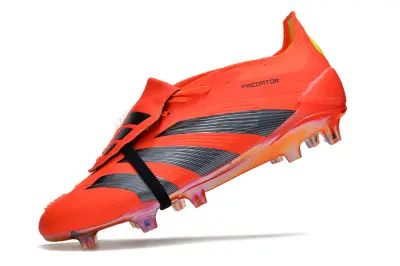 Adidas Predator Elite Foldover Tongue FG - Orange/Vibrant Orange/Neon Yellow