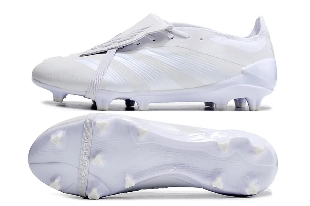 Adidas Predator Elite Foldover Tongue FG - White/Glacier White/Snow White