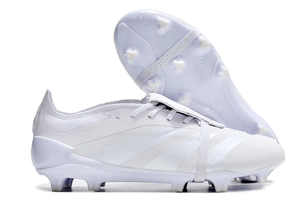 Adidas Predator Elite Foldover Tongue FG - White/Glacier White/Snow White