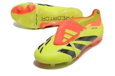 Adidas Predator Elite Foldover Tongue FG - Yellow/Vibrant Yellow/Neon Orange