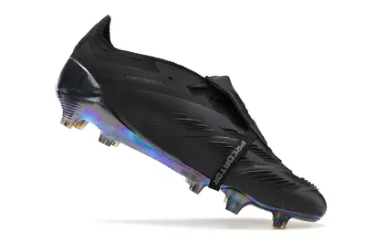 Adidas Predator Elite Foldover Tongue FG - Black/Iridescent Blue/Iridescent Bronze