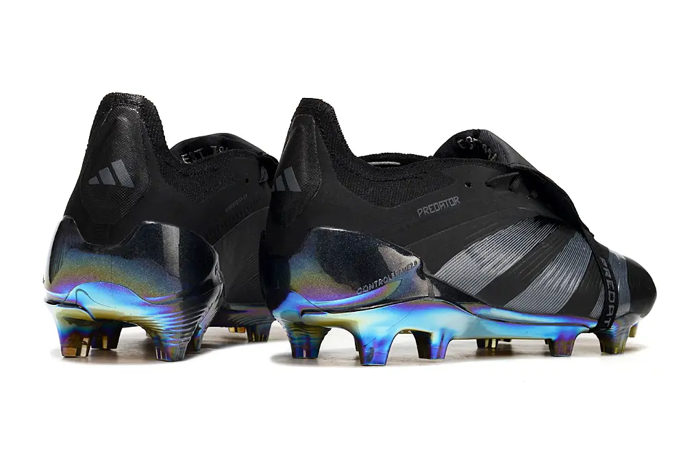 Adidas Predator Elite Foldover Tongue FG - Black/Iridescent Blue/Iridescent Bronze