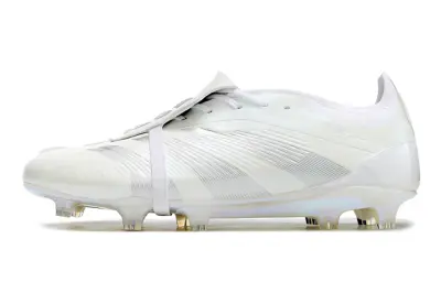 Adidas Predator Elite Foldover Tongue FG - White/Crystal White/Shimmering Silver