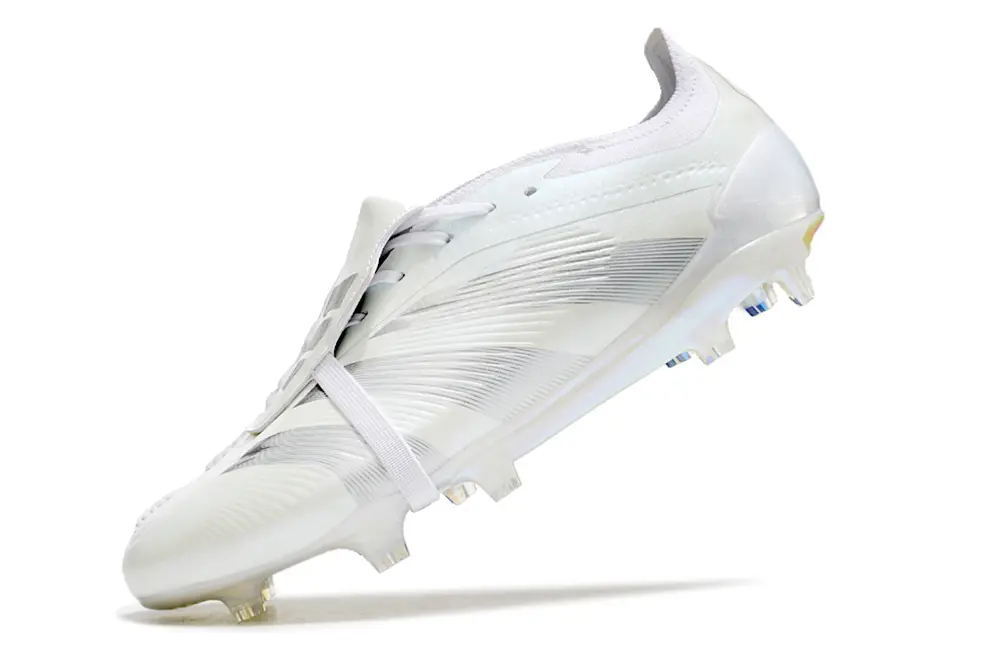 Adidas Predator Elite Foldover Tongue FG - White/Crystal White/Shimmering Silver