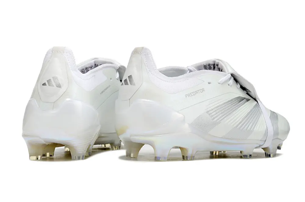 Adidas Predator Elite Foldover Tongue FG - White/Crystal White/Shimmering Silver