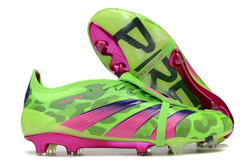 Adidas Predator Elite Foldover Tongue FG - Green/Electric Lime/Hot Pink
