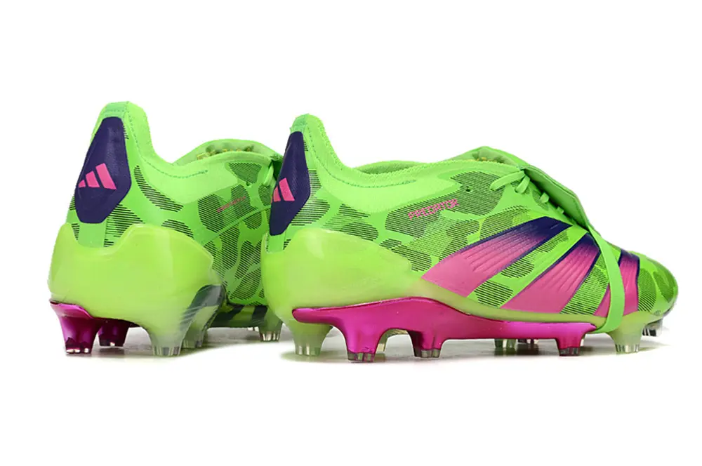 Adidas Predator Elite Foldover Tongue FG - Green/Electric Lime/Hot Pink