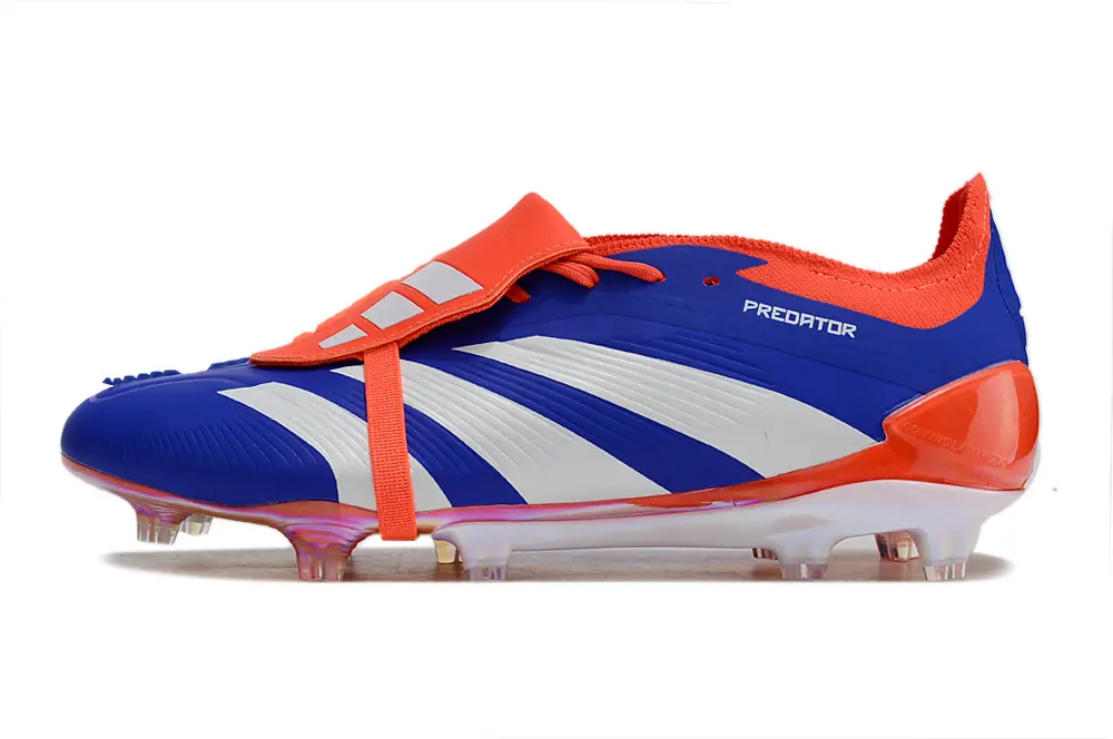 Adidas Predator Elite Foldover Tongue FG - Blue/Electric Blue/Fire Red