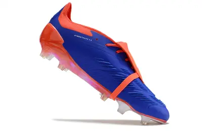 Adidas Predator Elite Foldover Tongue FG - Blue/Electric Blue/Fire Red