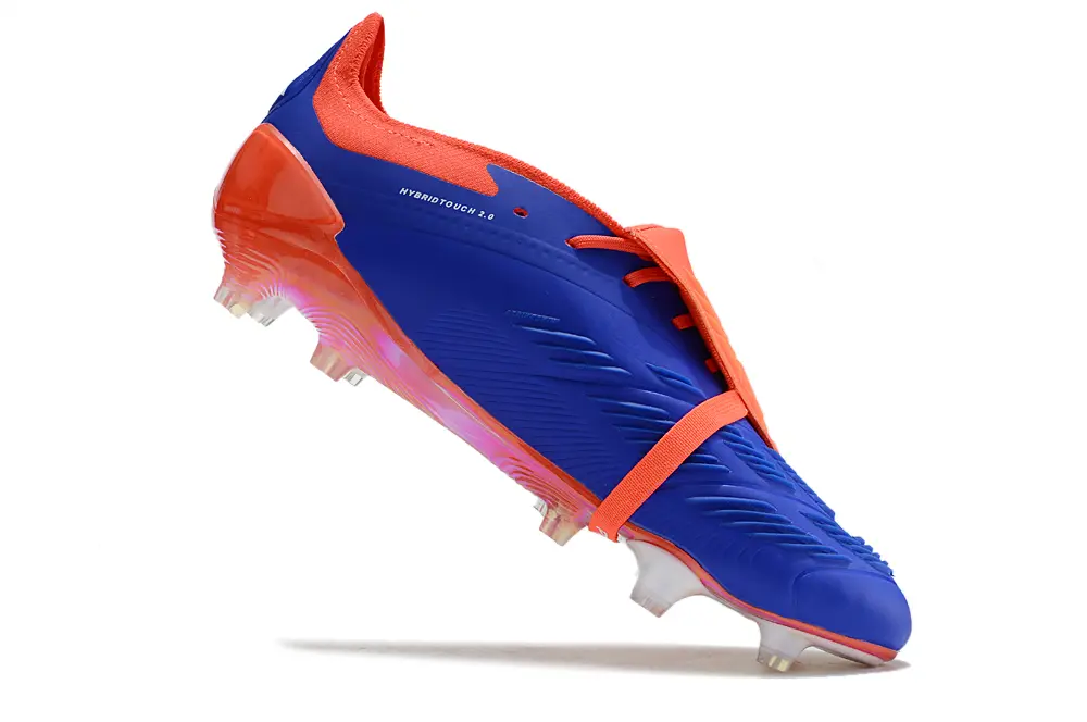 Adidas Predator Elite Foldover Tongue FG - Blue/Electric Blue/Fire Red