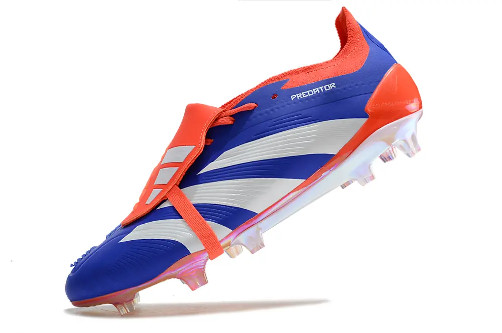 Adidas Predator Elite Foldover Tongue FG - Blue/Electric Blue/Fire Red