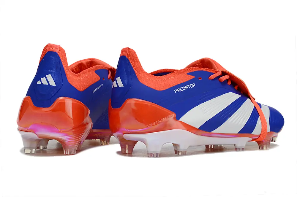 Adidas Predator Elite Foldover Tongue FG - Blue/Electric Blue/Fire Red
