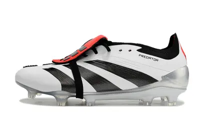 Adidas Predator Elite Foldover Tongue FG - White/Dynamic Red/Black