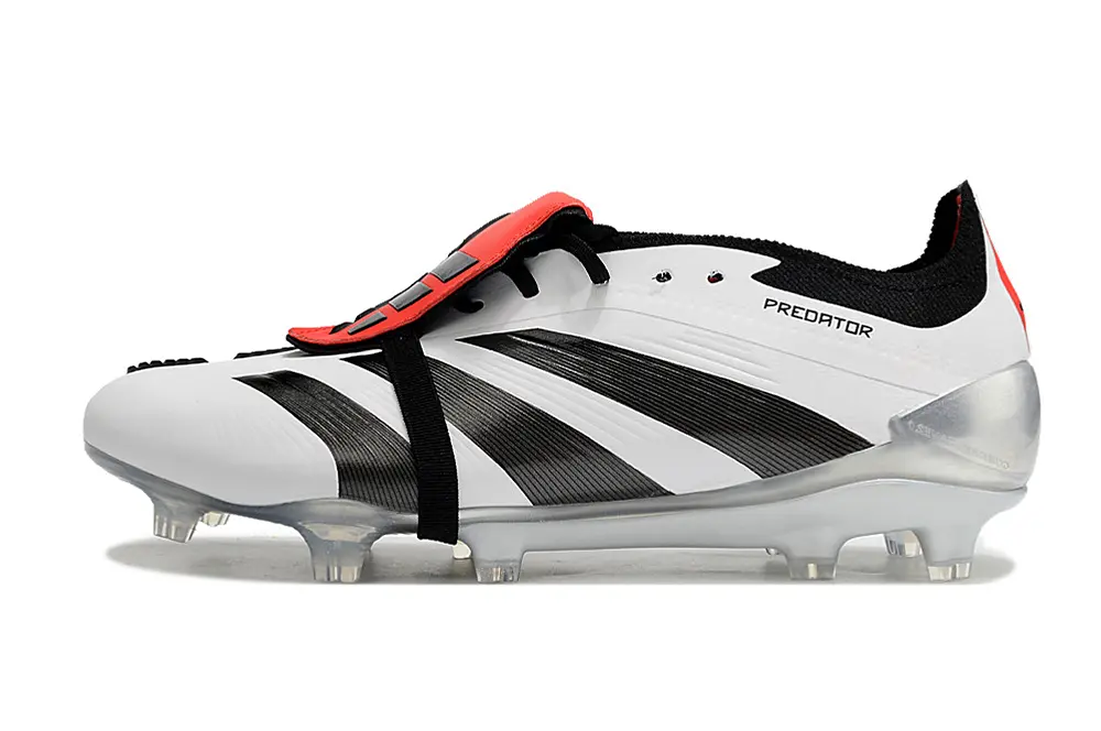 Adidas Predator Elite Foldover Tongue FG - White/Dynamic Red/Black