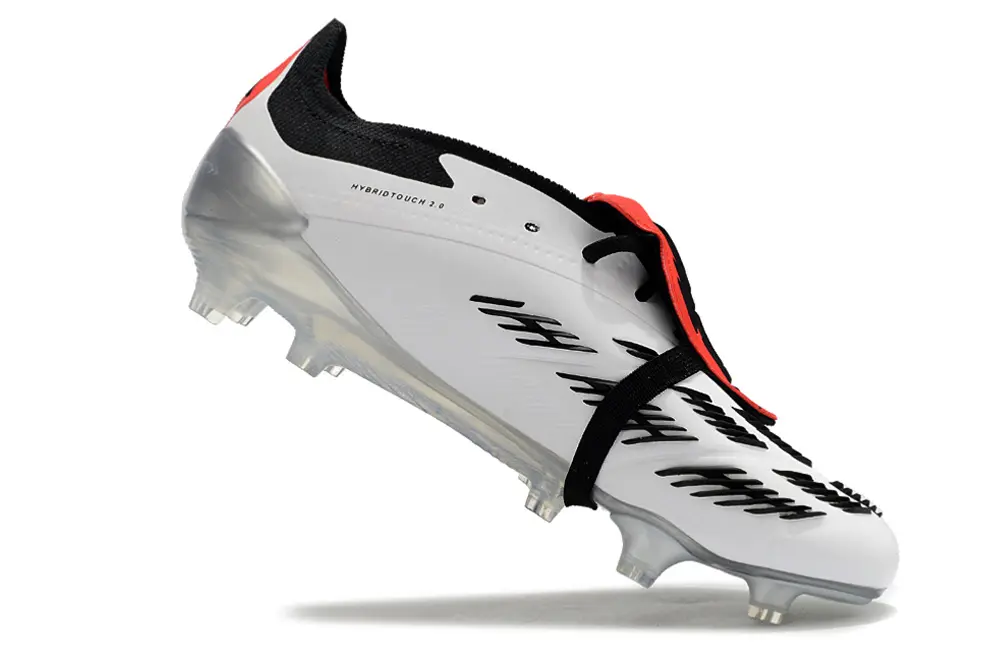 Adidas Predator Elite Foldover Tongue FG - White/Dynamic Red/Black