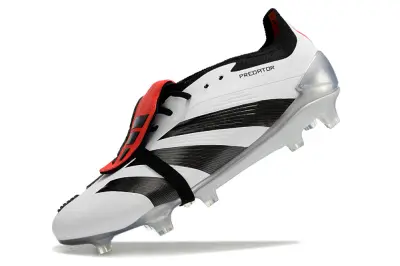 Adidas Predator Elite Foldover Tongue FG - White/Dynamic Red/Black