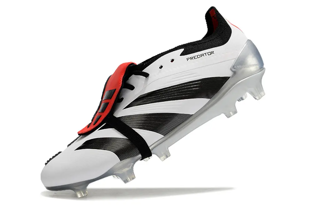 Adidas Predator Elite Foldover Tongue FG - White/Dynamic Red/Black