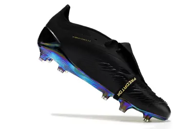 Adidas Predator Elite Foldover Tongue FG - Black/Gold/Black