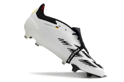 Adidas Predator Elite Foldover Tongue FG - White/Bright Yellow/Crimson Red