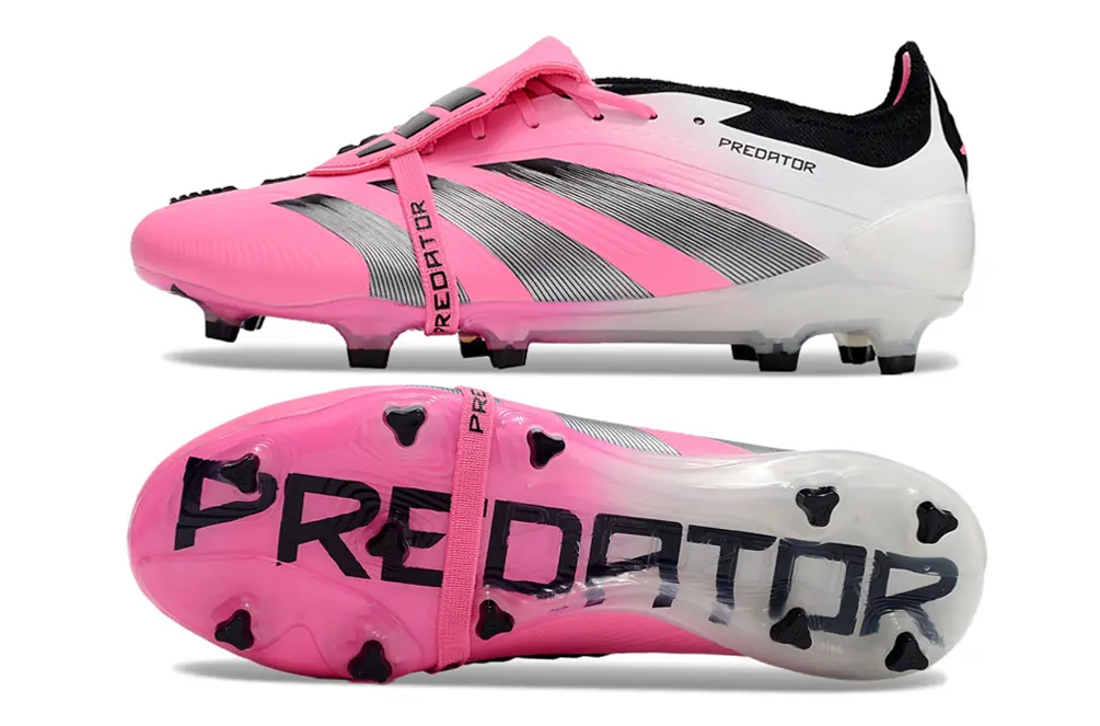 Adidas Predator Elite Foldover Tongue FG - Pink/Neon Pink/White