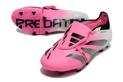 Adidas Predator Elite Foldover Tongue FG - Pink/Neon Pink/White