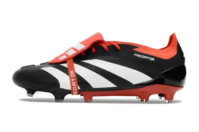 Adidas Predator Elite Foldover Tongue FG - Black/Fiery Red/White
