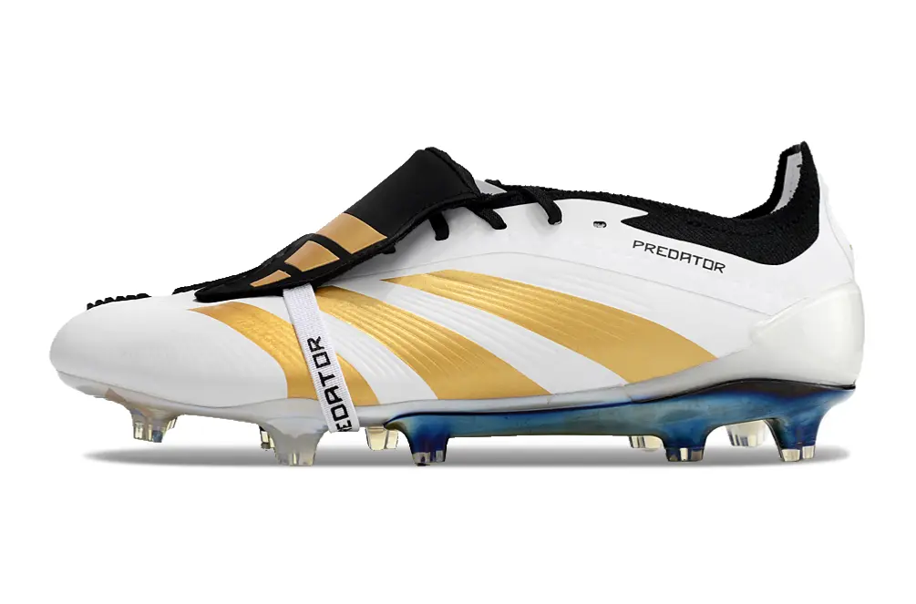 Adidas Predator Elite Foldover Tongue FG - White/Gold/Black