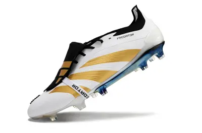 Adidas Predator Elite Foldover Tongue FG - White/Gold/Black