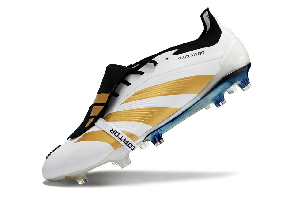 Adidas Predator Elite Foldover Tongue FG - White/Gold/Black
