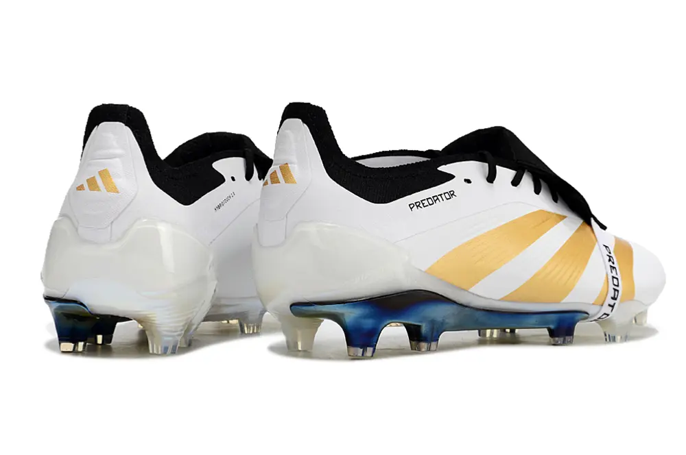 Adidas Predator Elite Foldover Tongue FG - White/Gold/Black