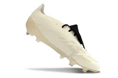 Y-3 x Adidas Predator Elite Foldover Tongue FG - White/Creamy Ivory/Sleek Black