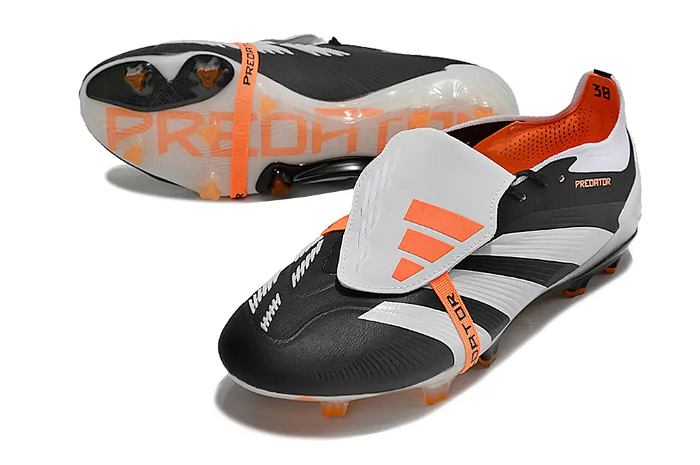 Adidas Predator Elite Foldover Tongue FG - Black/White/Orange
