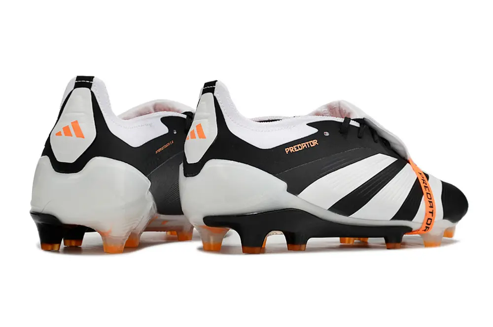 Adidas Predator Elite Foldover Tongue FG - Black/White/Orange