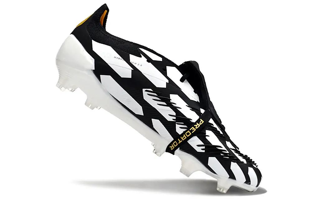 Adidas Predator Elite Foldover Tongue FG - Black/Gold/White
