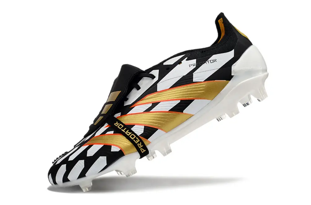Adidas Predator Elite Foldover Tongue FG - Black/Gold/White
