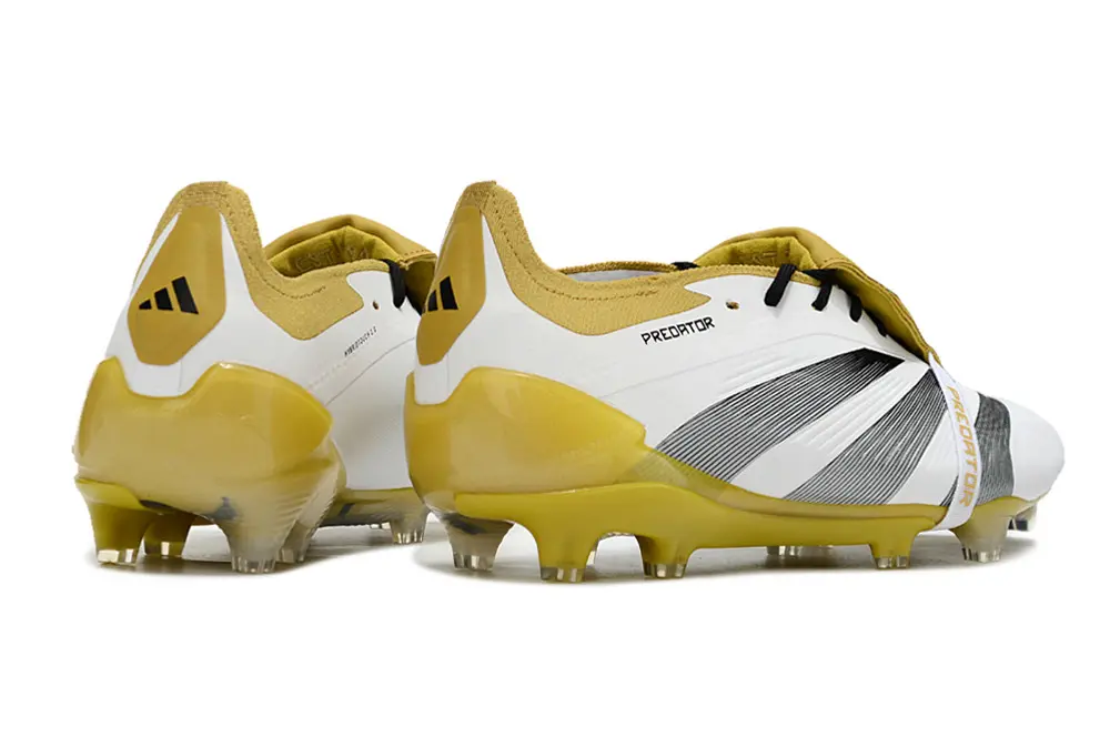 Adidas Predator Elite Foldover Tongue FG - White/Gold/Black