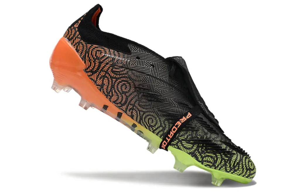 Adidas Predator Elite Foldover Tongue FG - Yellow/Neon Yellow/Orange Blaze