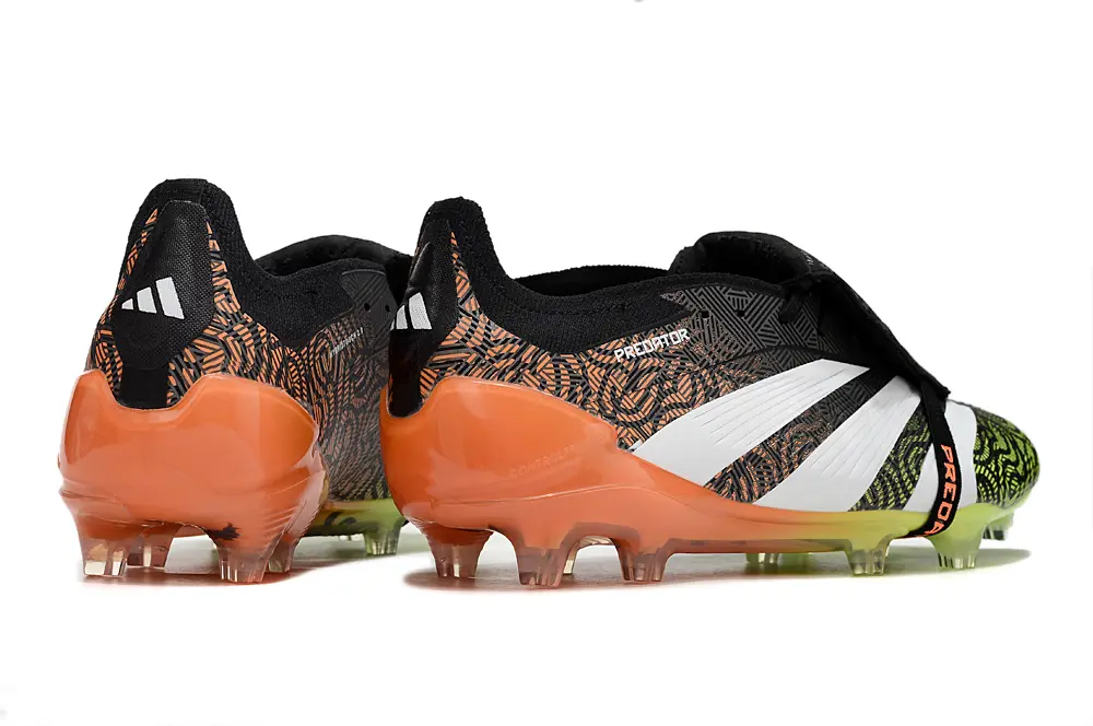 Adidas Predator Elite Foldover Tongue FG - Yellow/Neon Yellow/Orange Blaze