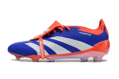 Adidas Predator Elite Foldover Tongue FG - Blue/Electric Orange/Radiant Blue