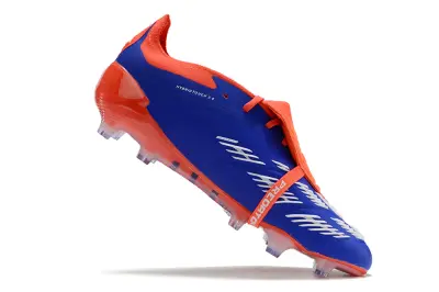 Adidas Predator Elite Foldover Tongue FG - Blue/Electric Orange/Radiant Blue