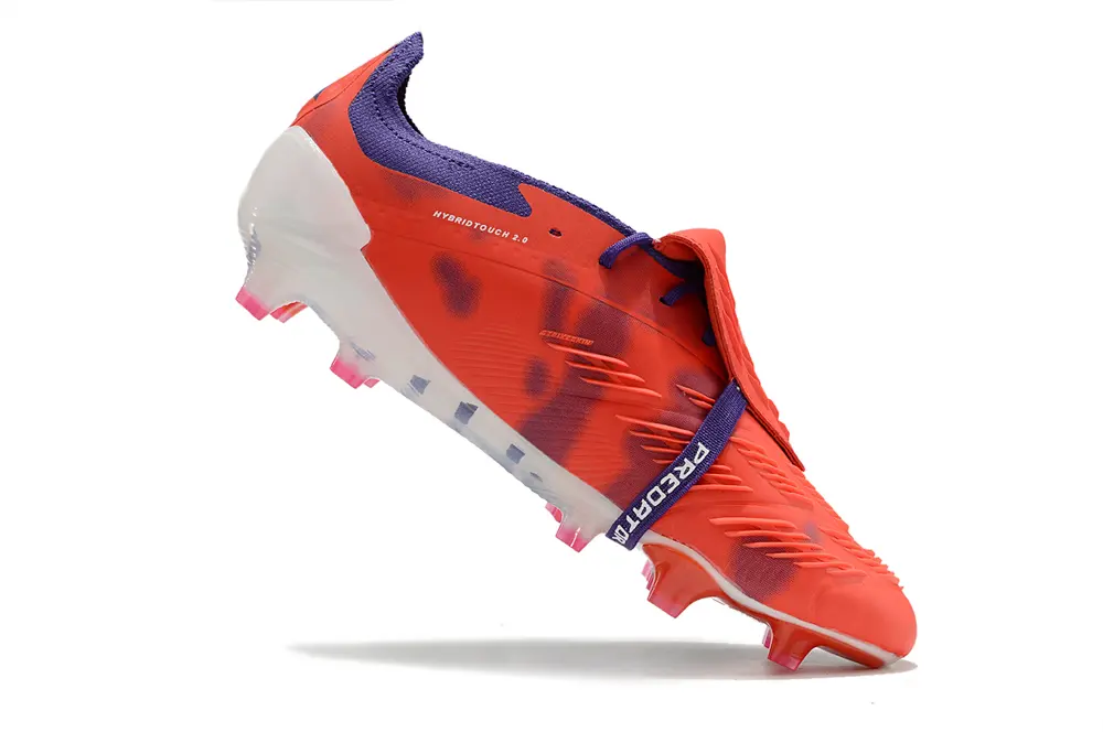 Adidas Predator Elite Foldover Tongue FG - Red/Crimson Blaze/Deep Purple