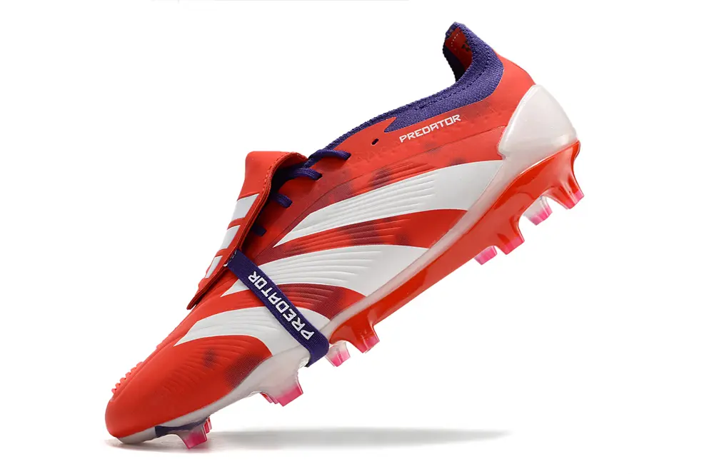 Adidas Predator Elite Foldover Tongue FG - Red/Crimson Blaze/Deep Purple