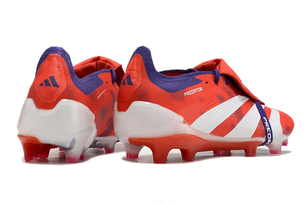 Adidas Predator Elite Foldover Tongue FG - Red/Crimson Blaze/Deep Purple