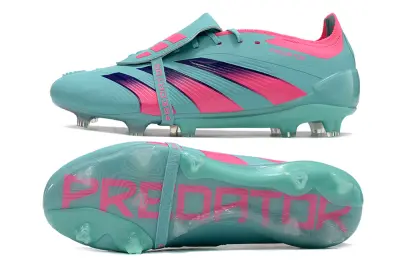 Adidas Predator Elite Foldover Tongue FG - Aqua/Pink Splash/Navy Hues