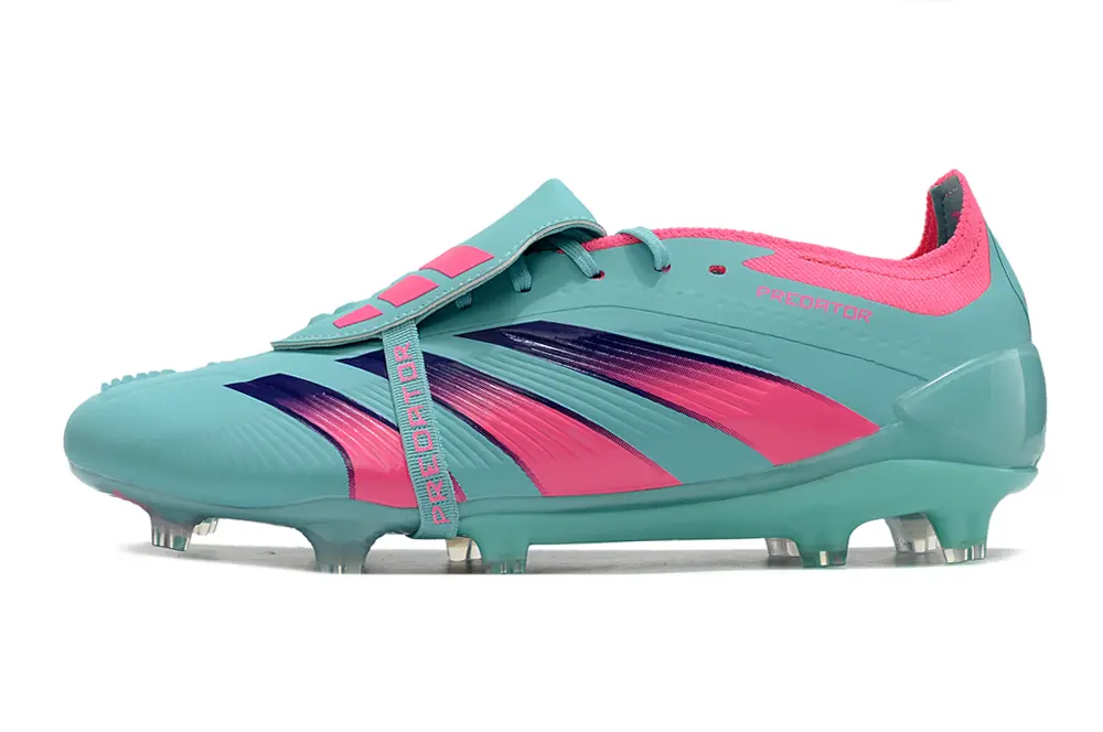 Adidas Predator Elite Foldover Tongue FG - Aqua/Pink Splash/Navy Hues