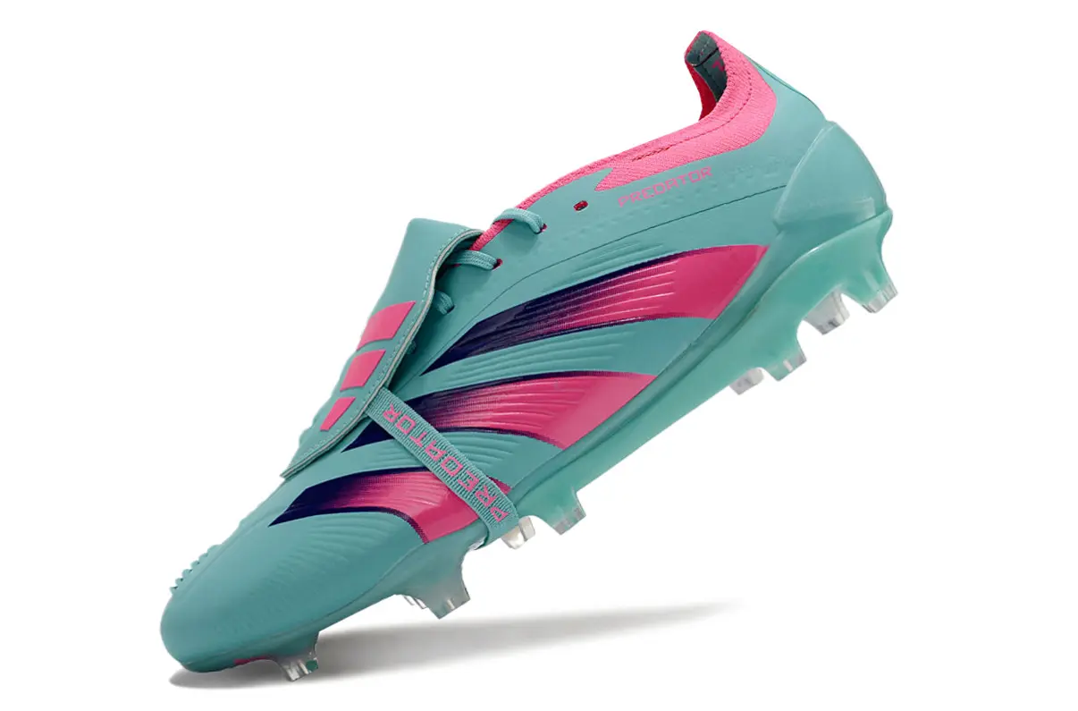 Adidas Predator Elite Foldover Tongue FG - Aqua/Pink Splash/Navy Hues